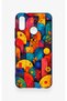 Huawei P20 Lite Compatible Colorful Geometric Flower Pattern Silicone Case - 2