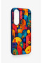 Vivo V70 Fe 5g Compatible Colorful Geometric Flower Pattern Silicone Case - 3
