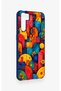 Oppo A91 Compatible Colorful Geometric Flower Pattern Silicone Case - 3