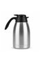 Wifi Boi Stainless Steel Vacuum Flask 1L Double Wall Insulated Coffee and Tea Thermal Jug with Automatic Pouring Silver and Black V-1097