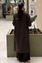 Slit Long Shirt and Trouser Set - 4