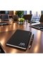 10 Pieces of 374 Thermo Leather Date Agenda with Your Logo & Black Touch Pen Ballpoint Pen - 3