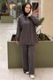 Hooded Bora Cap Pants Set
