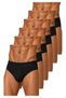 66 Men's Modal Black Slip Underwear with Belt 6 Pieces