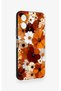 Omix X5 Compatible Autumn Tone Floral Pattern Silicone Case - 3