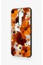 Oppo A5 2020 Compatible Autumn Tone Floral Pattern Silicone Case - 4