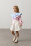 Pleated College Skirt White - 3
