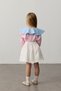 Pleated College Skirt White - 5