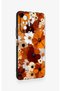 Redmi Note 10 Pro Compatible Autumn Tone Floral Pattern Silicone Case - 3