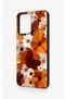Casper Via M40 Compatible Autumn Tone Floral Patterned Silicone Case - 4