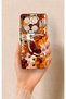 Infinix Gt 20 Pro Compatible Autumn Tone Floral Pattern Silicone Case