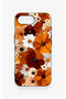 iPhone 16E Compatible Autumn Tone Floral Pattern Silicone Case - 2