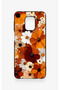 Redmi Note 9 Pro 9S Compatible Autumn Tone Floral Pattern Silicone Case - 2