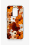 Redmi Note 9 Compatible Autumn Tone Floral Pattern Silicone Case - 2