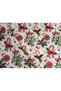 Digital Printed Christmas Fabric Candy Cane Bow Pine Branch Patterned Decorative Fabric (Christmas Decoration Table and Runner Designs Throw Pillows and Cushions - 3