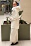 Hooded Detachable Fur Detailed Cap and Pants Set - 2