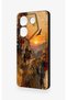 Tecno Caman 20 Pro 5g Compatible Steppe Passenger Patterned Silicone Case - 4
