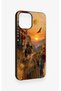 iPhone 12-12Pro Compatible Steppe Traveler Patterned Silicone Case - 3