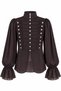 Brown Countess Design Shirt - 5110 - 7