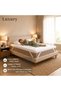 Luxury 240 TC Down Proof Mattress Topper, 100 x 200 cm - 6