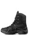 Men's Genuine Leather Waterproof Lace-Up Tactical/Outdoor Winter Military Long Boots Orthopedic Sole - 3