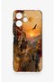 Redmi 12 Compatible Steppe Passenger Patterned Silicone Case - 2