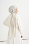 Grace Desen Reniva Tensel Shawl Silver - 3