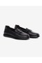 Women's Black Genuine Leather Comfort Shoes 5K2Fa32252 - 3