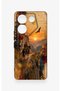 Tecno Caman 20 Pro 5g Compatible Steppe Passenger Patterned Silicone Case - 2