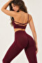 Dolo Model High Waist Gathering Detail Push up Flexible Seamless Leggings