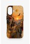 iPhone 16 Compatible Steppe Traveler Patterned Silicone Case - 2