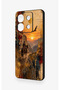 Redmi Note 13 Pro 5g Compatible Steppe Passenger Patterned Silicone Case - 4
