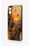 Samsung A07 Compatible Steppe Passenger Patterned Silicone Case - 4