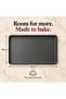 Bliss Non Stick Cookie Baking Sheet 11 x 17 Inch Heavy Duty Carbon Steel Oven Tray with Silicone Coating Heat Resistant up to 400F Black - 4