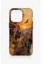 iPhone 13 Pro Compatible Steppe Traveler Patterned Silicone Case - 2