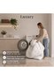 Luxury 240 TC Down Proof Mattress Topper, 150 x 200 cm - 7