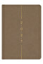 2027 Year A5 Linen Weekly Agenda 15X21 cm - 12 Months Milky Coffee - 5