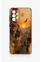 Samsung-A73 Compatible Steppe Passenger Patterned Silicone Case - 2