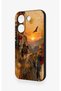 Poco X8 Pro Compatible Steppe Traveler Patterned Silicone Case - 4