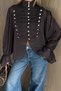 Brown Countess Design Shirt - 5110 - 2