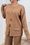 Women's Winter Camel Alessia Knitwear Set 042 - 3