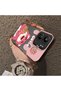 Poco C65 Compatible Silicone Edge Hard Back Case Lotso Patterned Lover Couple Phone Case - 4