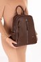 Women's Stone Detailed Daily Backpack Ald.759 Brown - 4