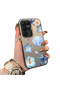 Samsung Galaxy S22 Ultra Compatible Silicone Edge Hard Back Case Sea Star Patterned Phone Case