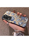 Oppo A5 4g Compatible Silicone Edge Hard Back Case Shell Patterned Couple Phone Case - 2