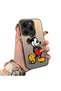 Tecno Spark 20 Pro Compatible Silicone Edge Hard Back Case Mickey Pattern Couple Phone Case