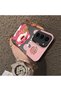 Samsung Galaxy S23 Compatible Silicone Edge Hard Back Case Lotso Patterned Couple Phone Case - 4