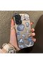Samsung Galaxy A33 5g Compatible Silicone Edge Hard Back Case Shell Patterned Couple Phone Case - 3