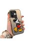Oppo A5 Pro 5g Compatible Silicone Edge Hard Back Case Mickey Patterned Couple Phone Case - 4