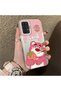 Samsung Galaxy A23 Compatible Silicone Edge Hard Back Case Lotso Patterned Couple Phone Case - 3